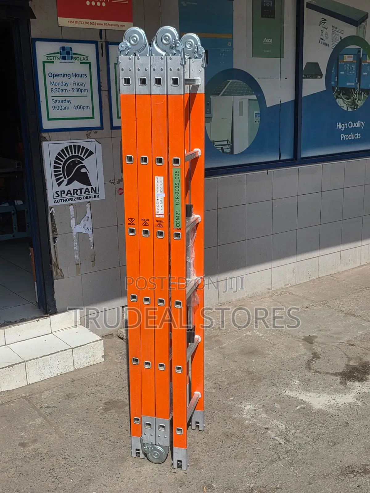 4-Way Multi-Purpose Folding Extension Ladder – Heavy Duty Ladder