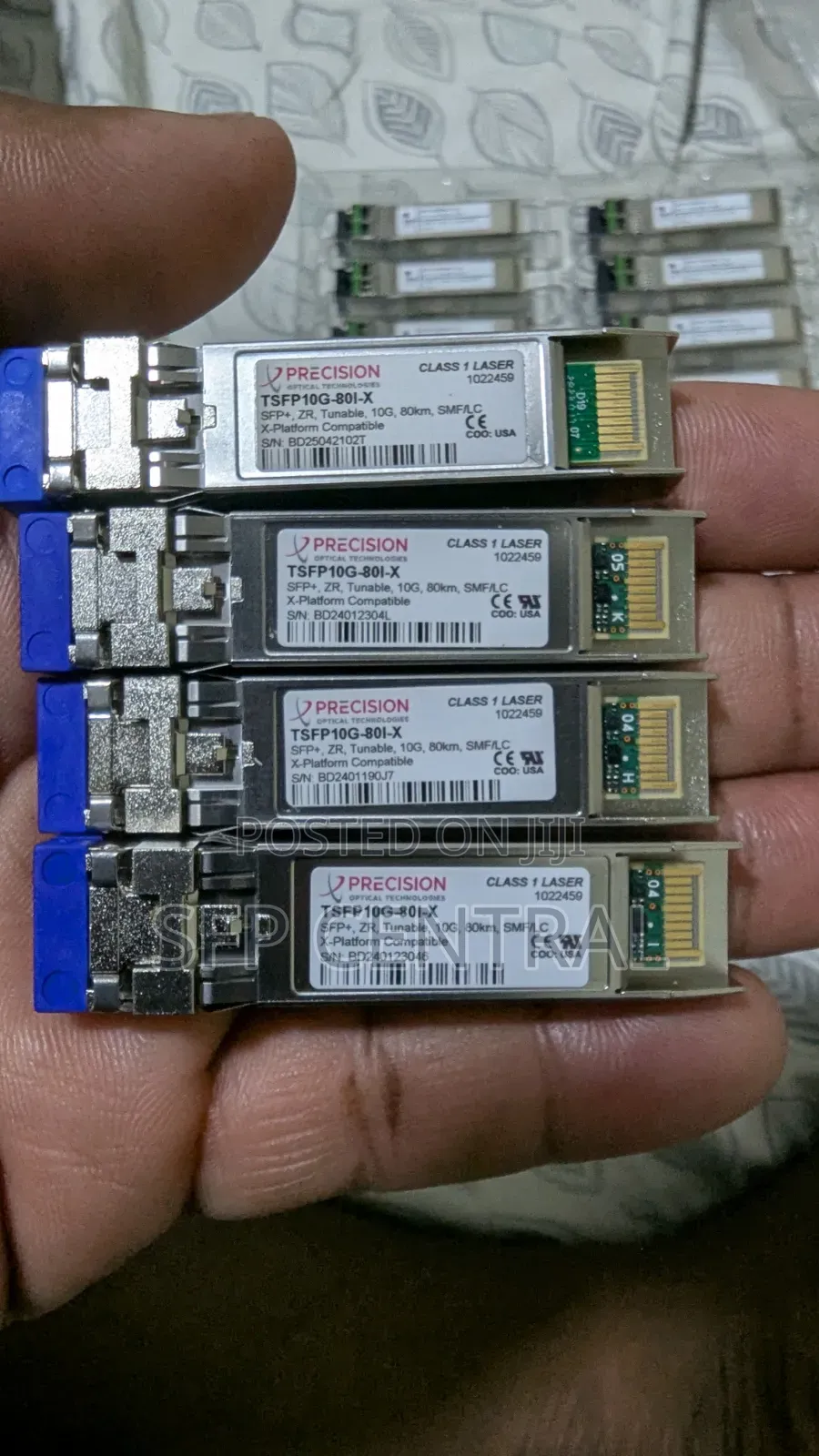 Precision 10G SFP+ Tunable ZR 80km SMF X-Platform for Huawei