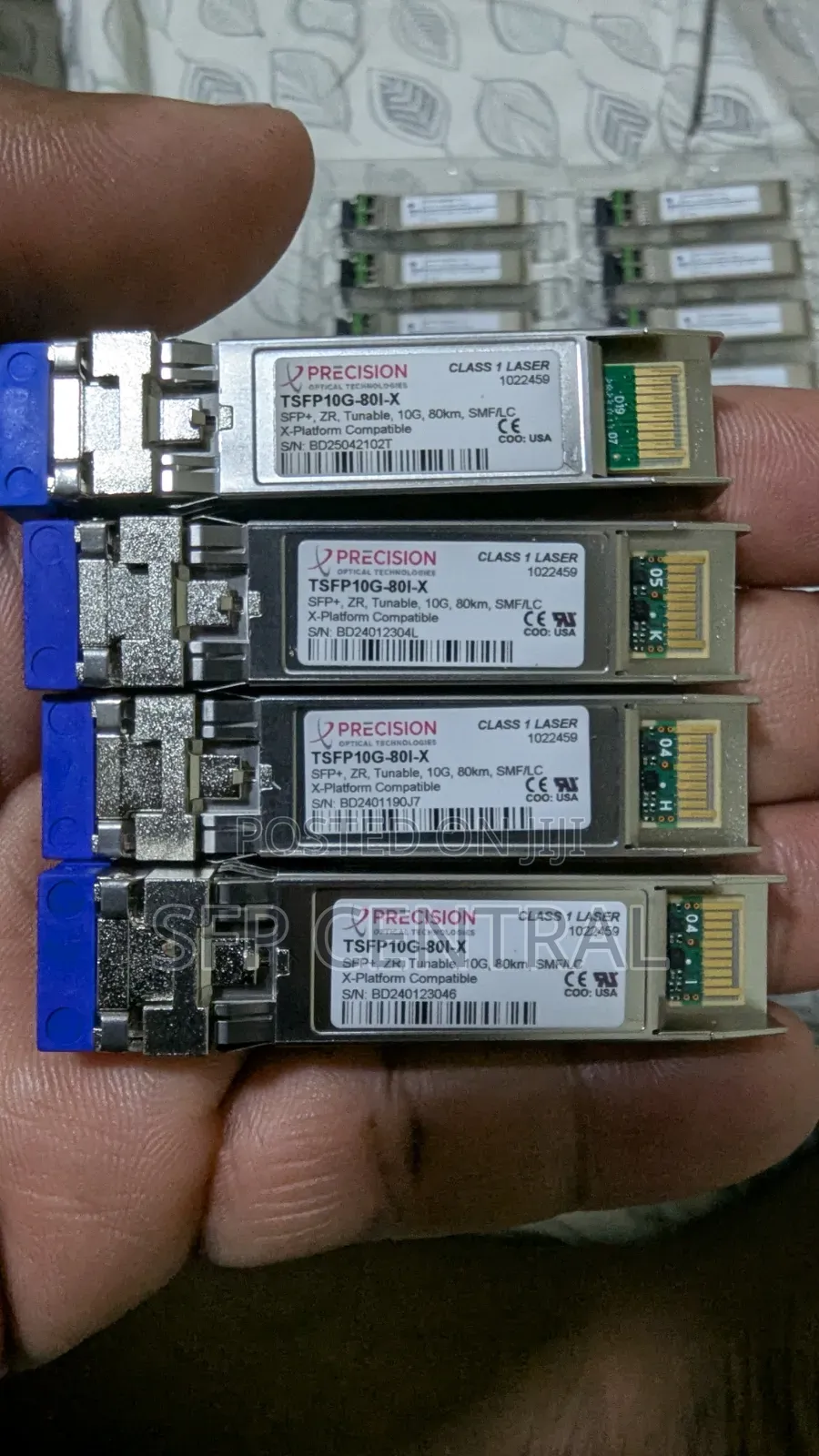 Precision 10G SFP+ Tunable ZR 80km SMF X-Platform for Huawei