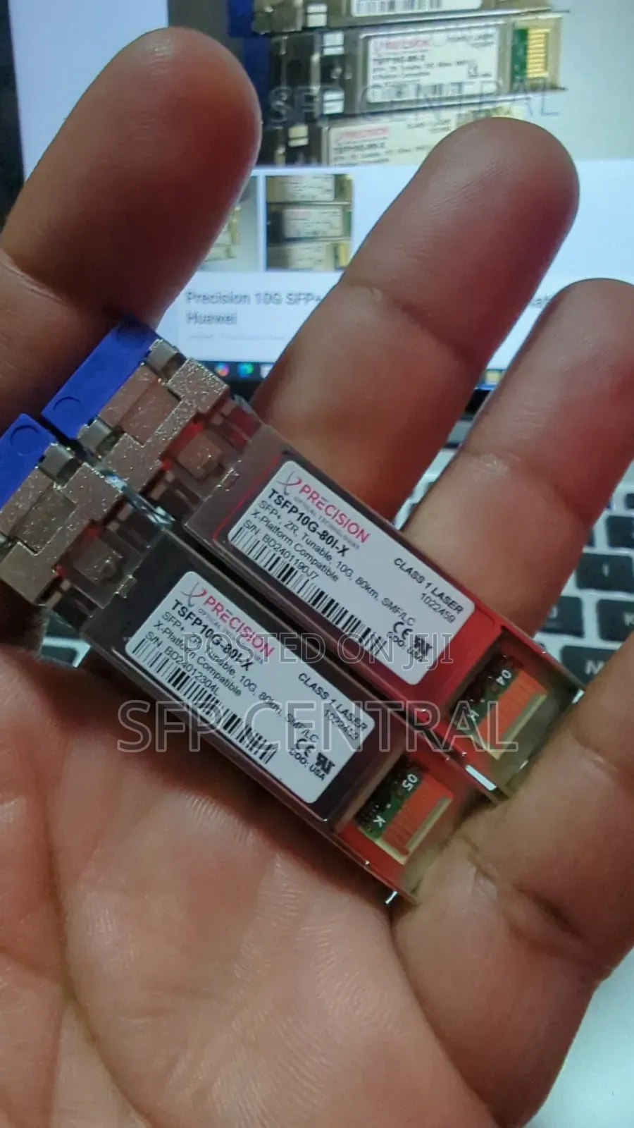Precision 10G SFP+ Tunable ZR 80km SMF X-Platform for Huawei