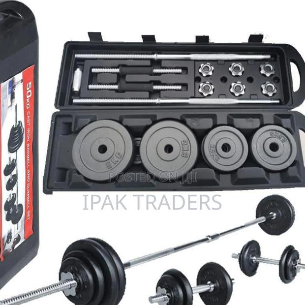 *York (50 Kg) Dumbbell Set* 
With Case Carrier