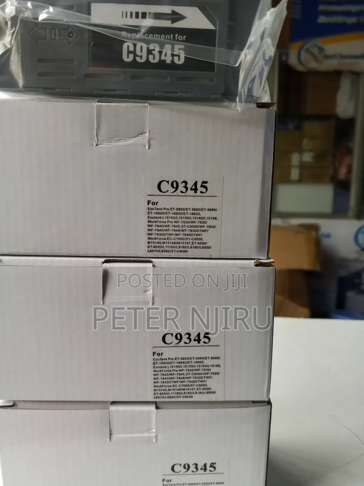 Maintenance Boxes C9345 for Epson L6550/L6570/L6580/L8160/L8150printer