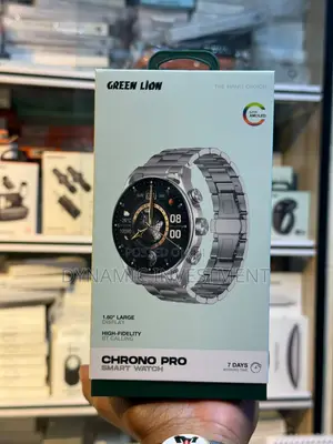 Green Lion Chrono Pro Smart Watch With 1.6" AMOLED Display 1000nits