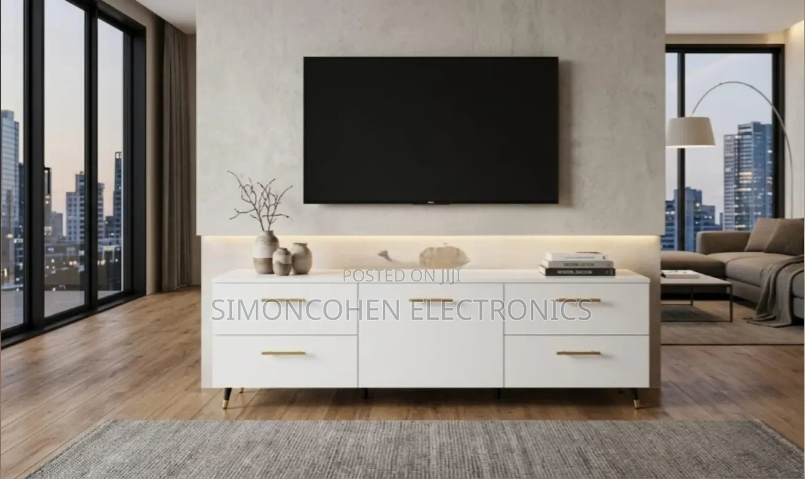 New Design Sydney 5ft Modern TV Stand