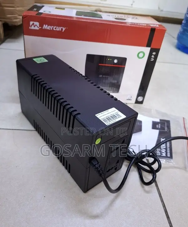 Mercury 850VA Computer UPS With Automatic Voltage Regulation