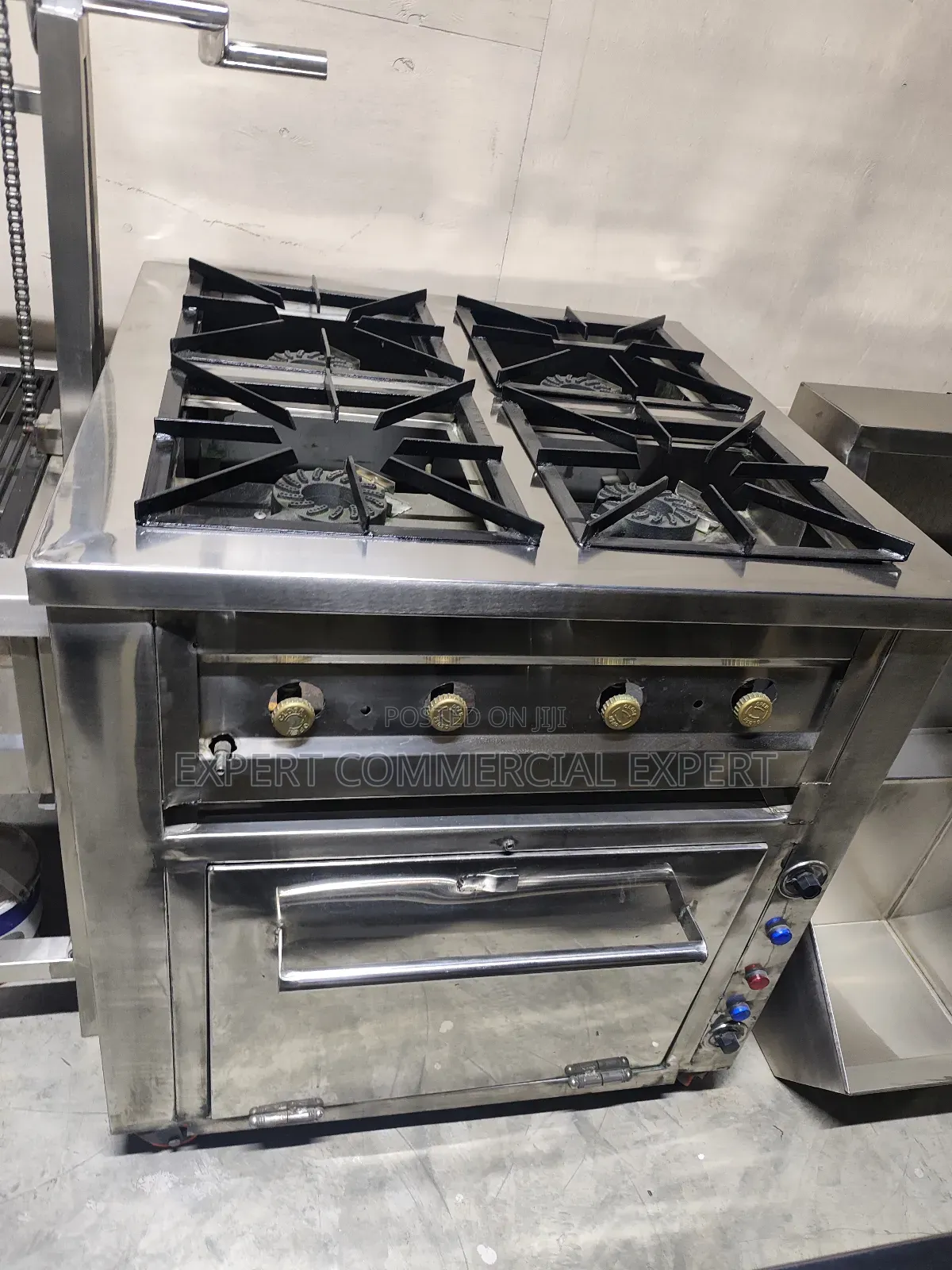 Combined Oven and Burner Cooker