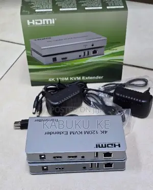 120m Hdmi Extender Kvm, Supports USB Mouse
