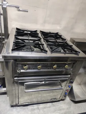 Combined Oven and Burner Cooker
