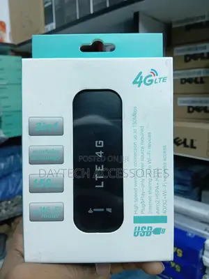 4G High-Speed Portable Modem With Wifi Hotspot.