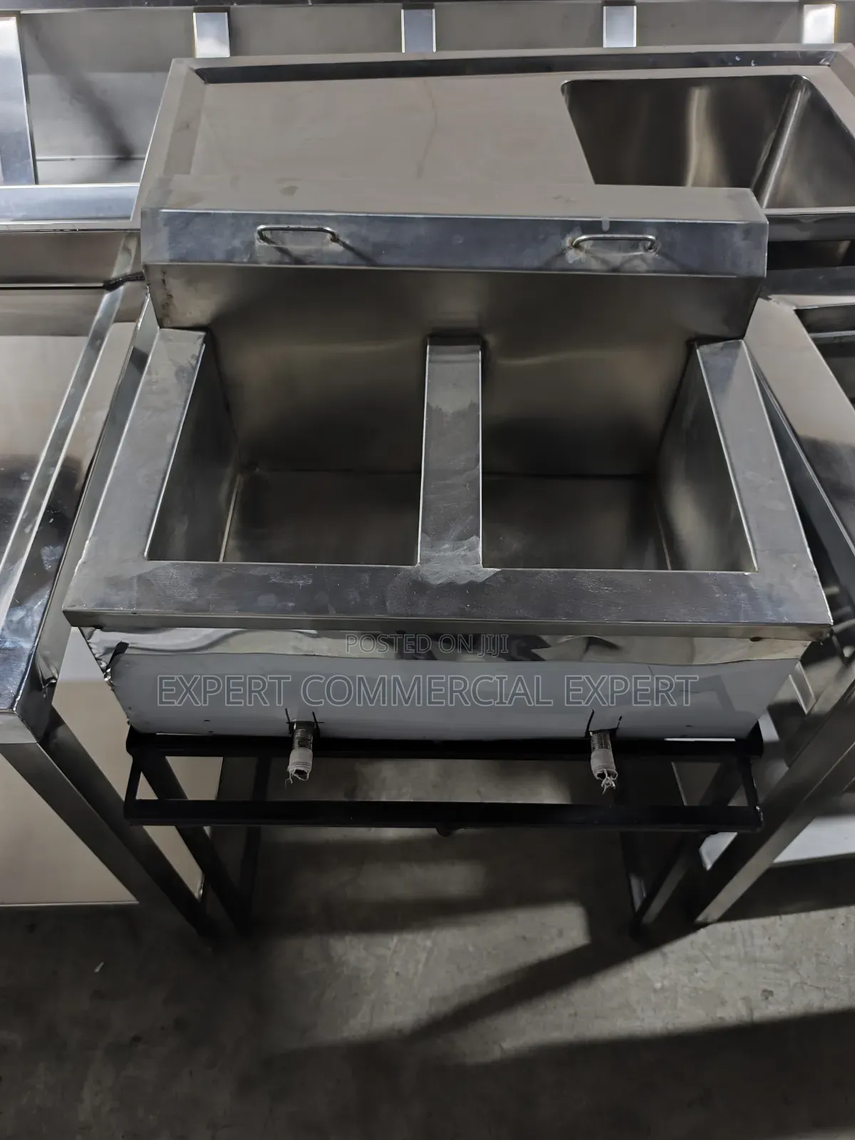 Double Fryer Gas