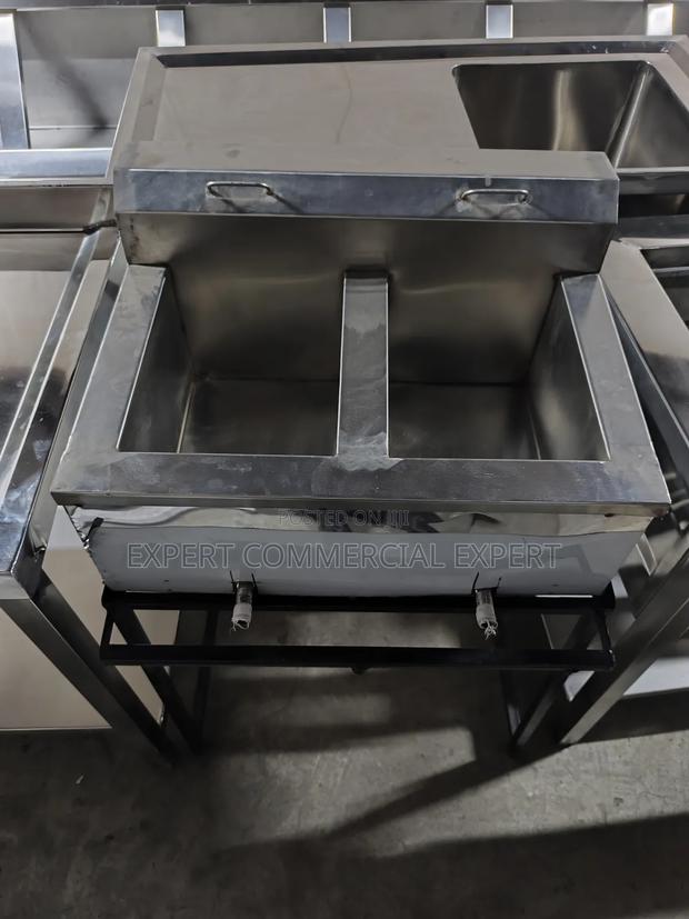 Double Fryer Gas