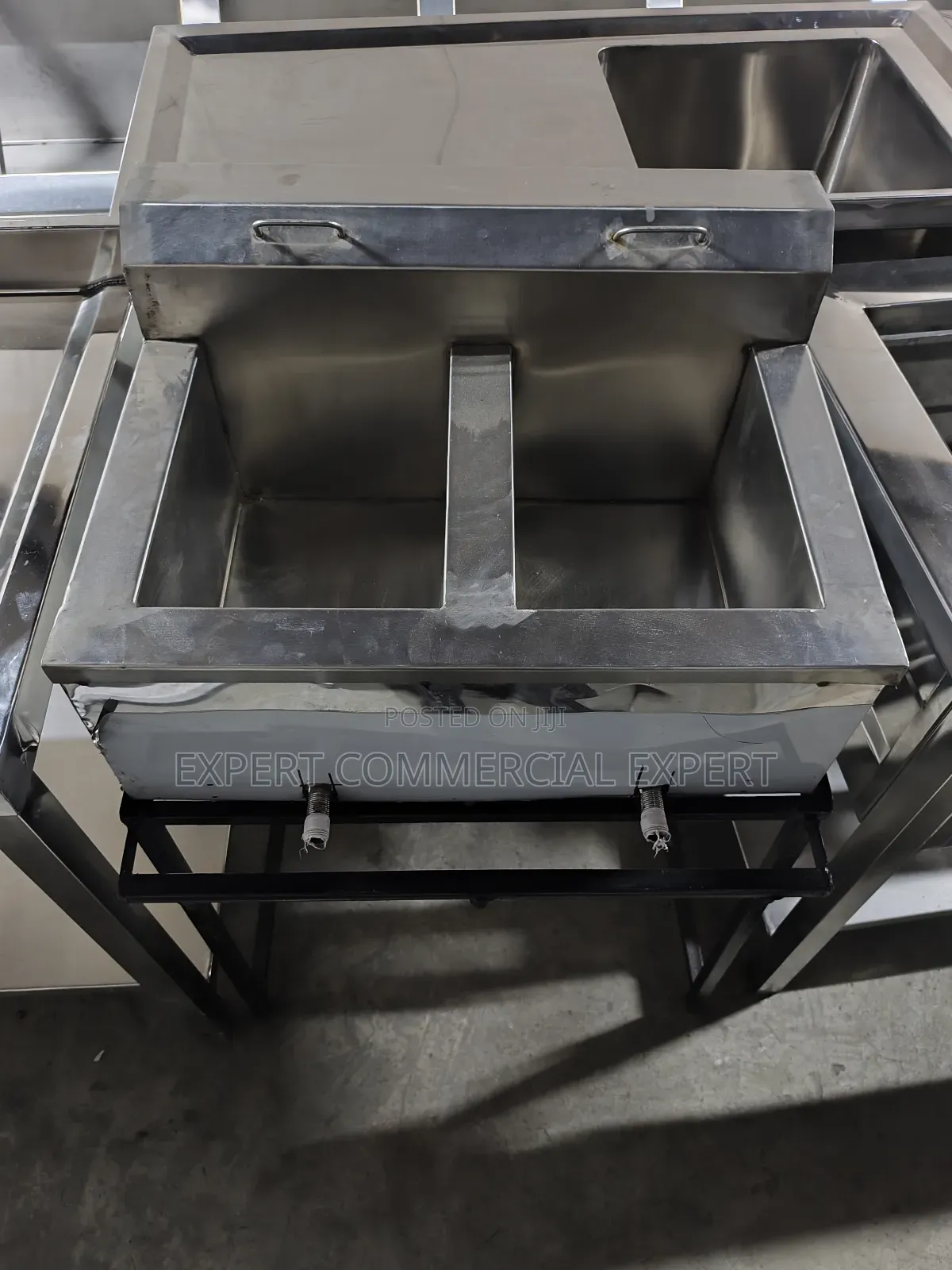 Double Fryer Gas