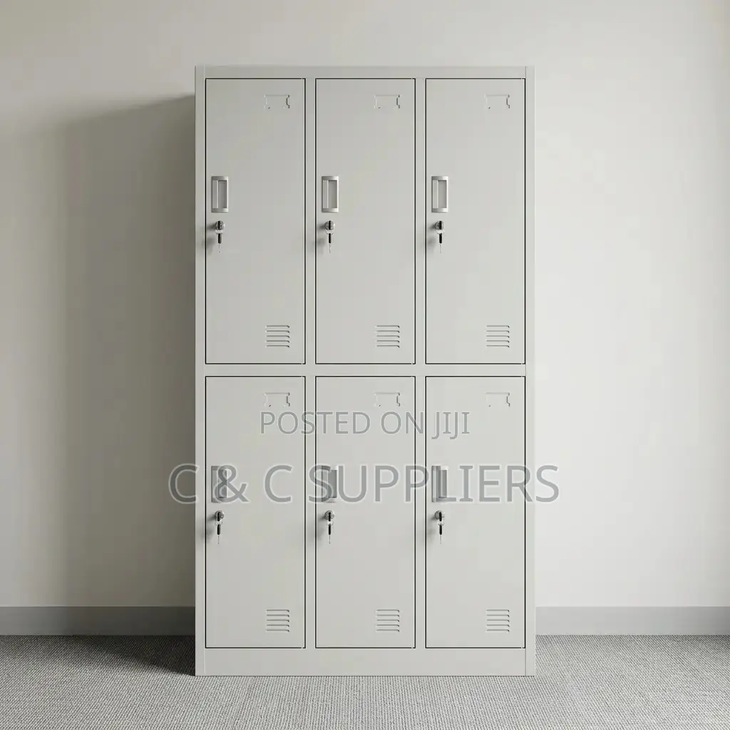 6 Door Metal File Cabinet