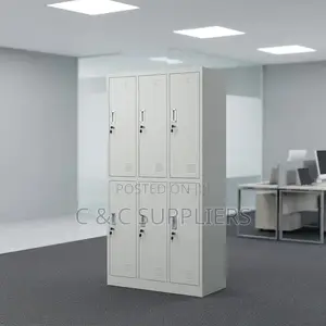 6 Door Metal File Cabinet