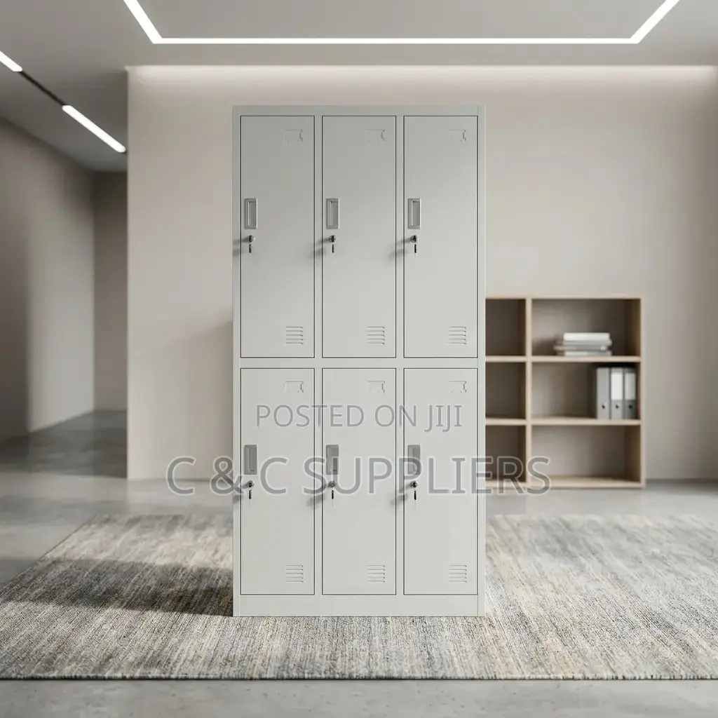 6 Door Metal File Cabinet
