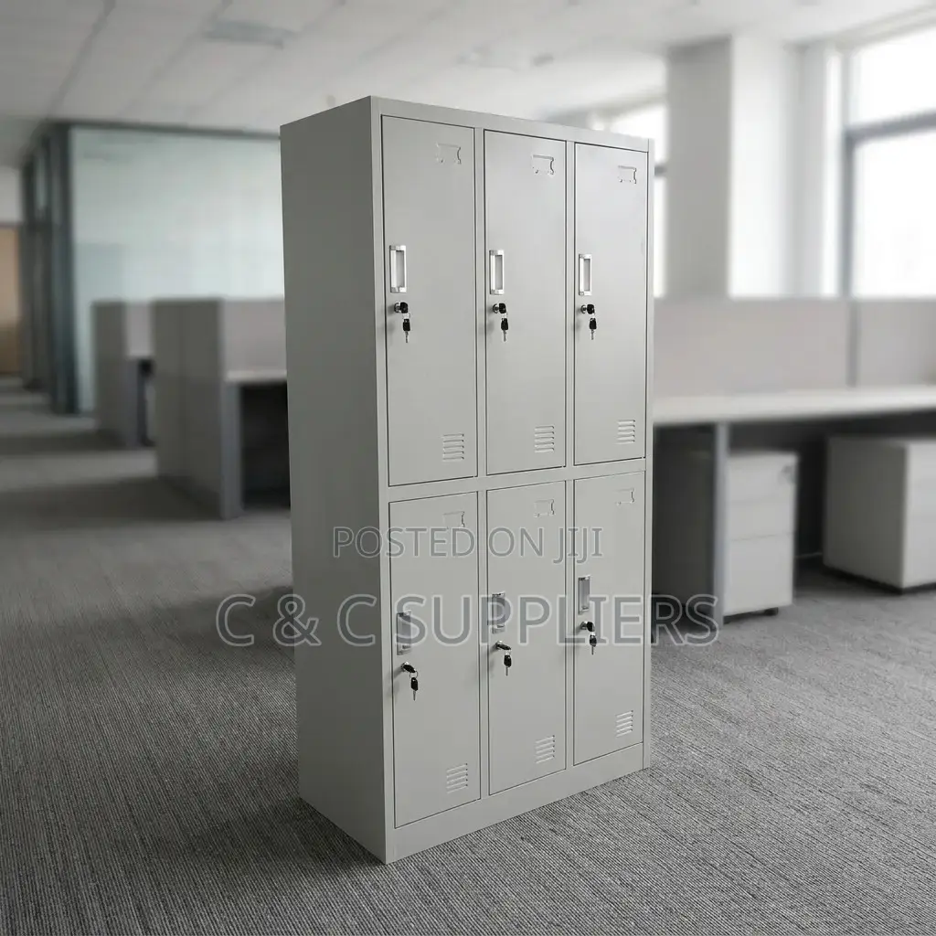 6 Door Metal File Cabinet