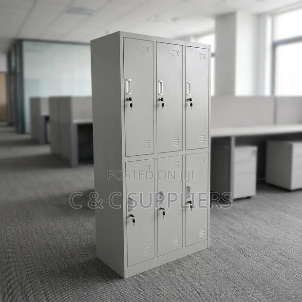 6 Door Metal File Cabinet