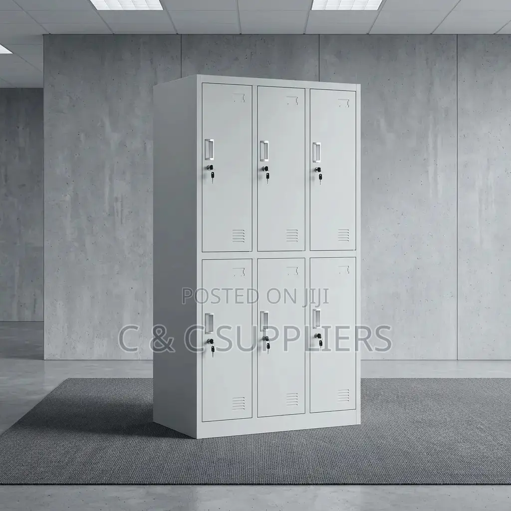6 Door Metal File Cabinet