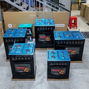 Low Prices Oven Light 3 Gas Burners +1 Electric Free Standing Cookers