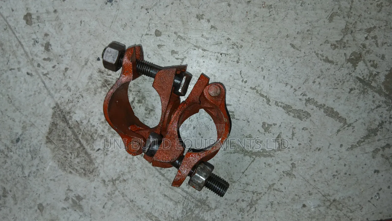 Red Swivel Clamps