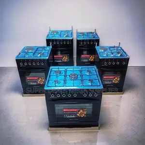 Low Prices Glass Lid 3 Gas Burners +1 Electric Free Standing Cookers