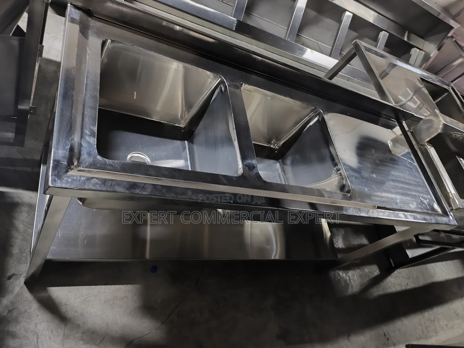 Double Stainless Steel Sink