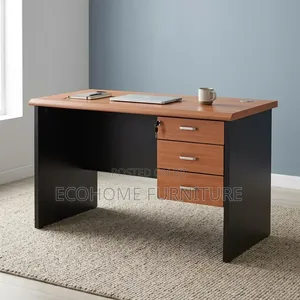 Office Desk – Executive Work Desk With 3 Drawer Pedestal