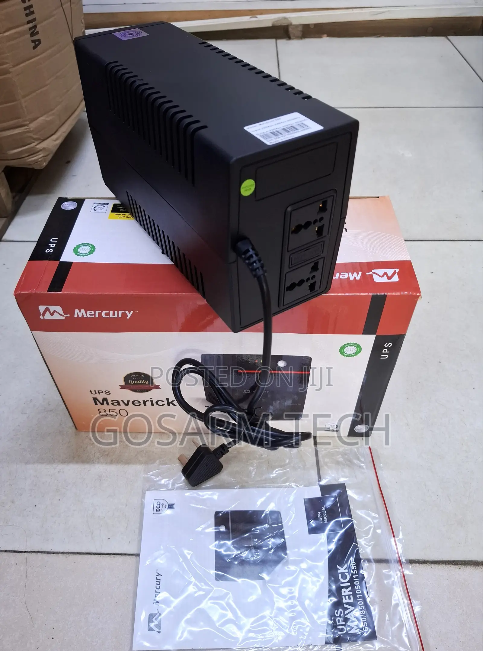 Mercury Maverick 850VA UPS – Power Backup With AVR