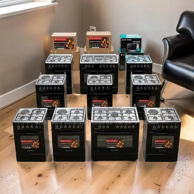 Low Prices Timer 3 Gas Burners +1 Electric Free Standing Cookers