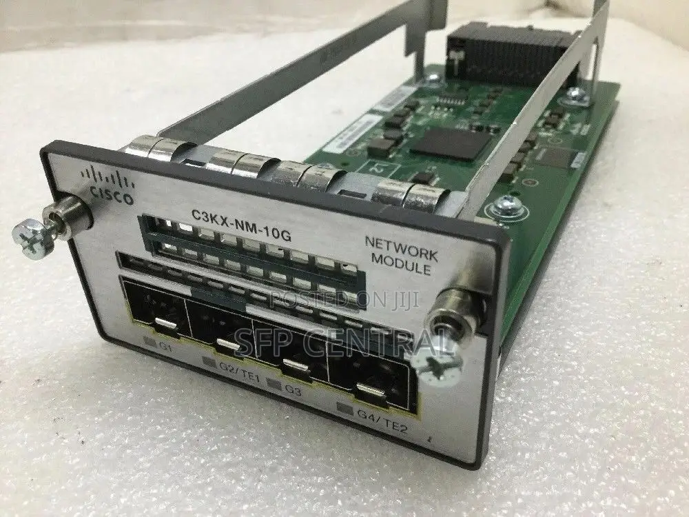 Cisco C3kx-Nm-10g 10GB SFP Network Module for 3750X 3506X Switches