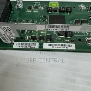 Cisco C3kx-Nm-10g 10GB SFP Network Module for 3750X 3506X Switches