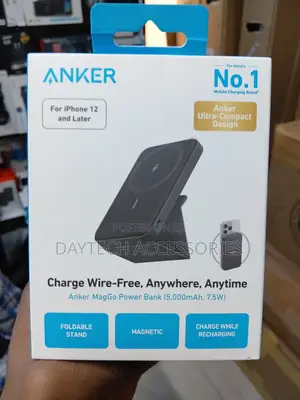 Anker 622 Magnetic Battery (MagGo) 5,000mAh Portable Wireless Charger
