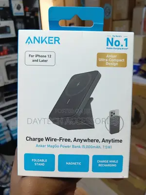 Anker 622 Magnetic Battery (MagGo) 5,000mAh Portable Wireless Charger