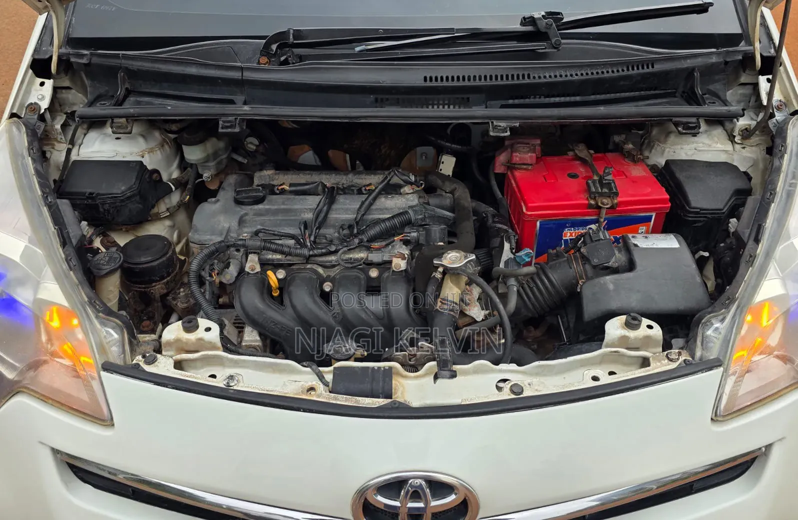 Toyota Ractis 2012 White