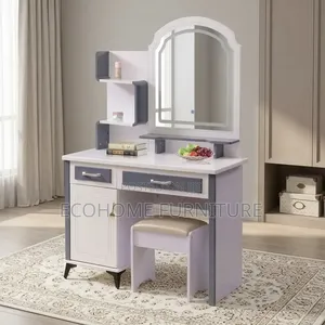 Dressing Table – Modern Vanity Desk With Mirror Storage