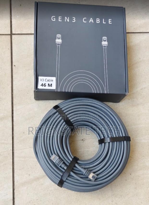 Starlink Gen 3 Replacement Cable 45M 150Ft Rectangular V3 Extension