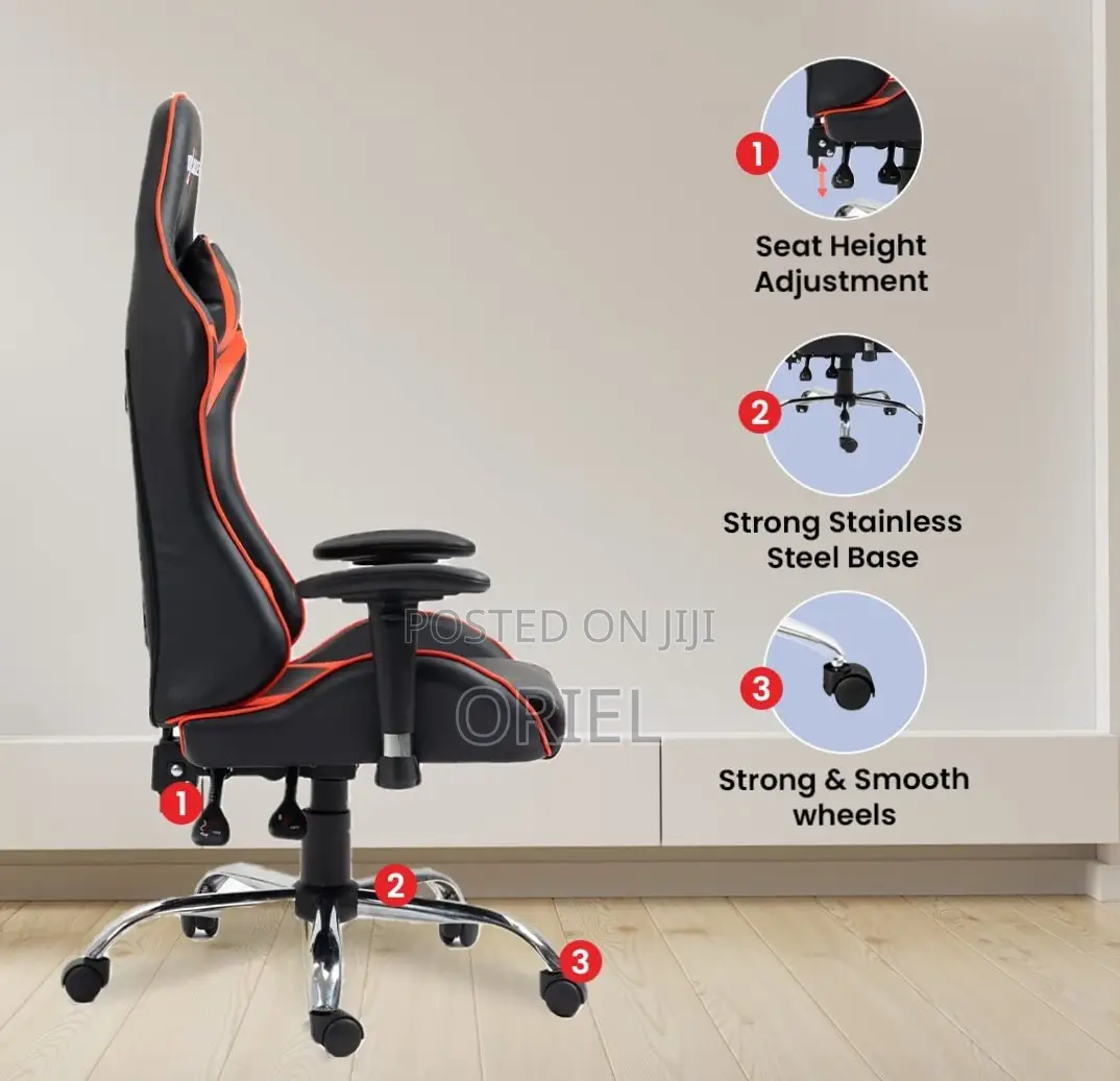 Modern Gaming Chair : High Back Gaming Seat