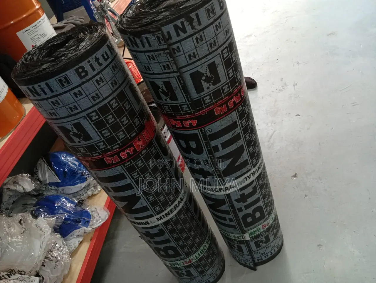 Modified Bitumen Concrete Roofing Waterproofing Sheets / Membrane