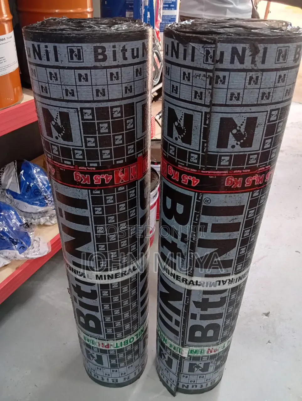 Modified Bitumen Concrete Roofing Waterproofing Sheets / Membrane