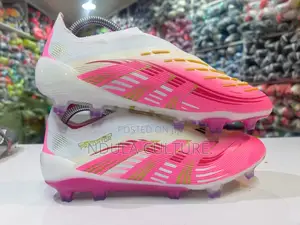 Adidas Predator Elite Laceless Pink White