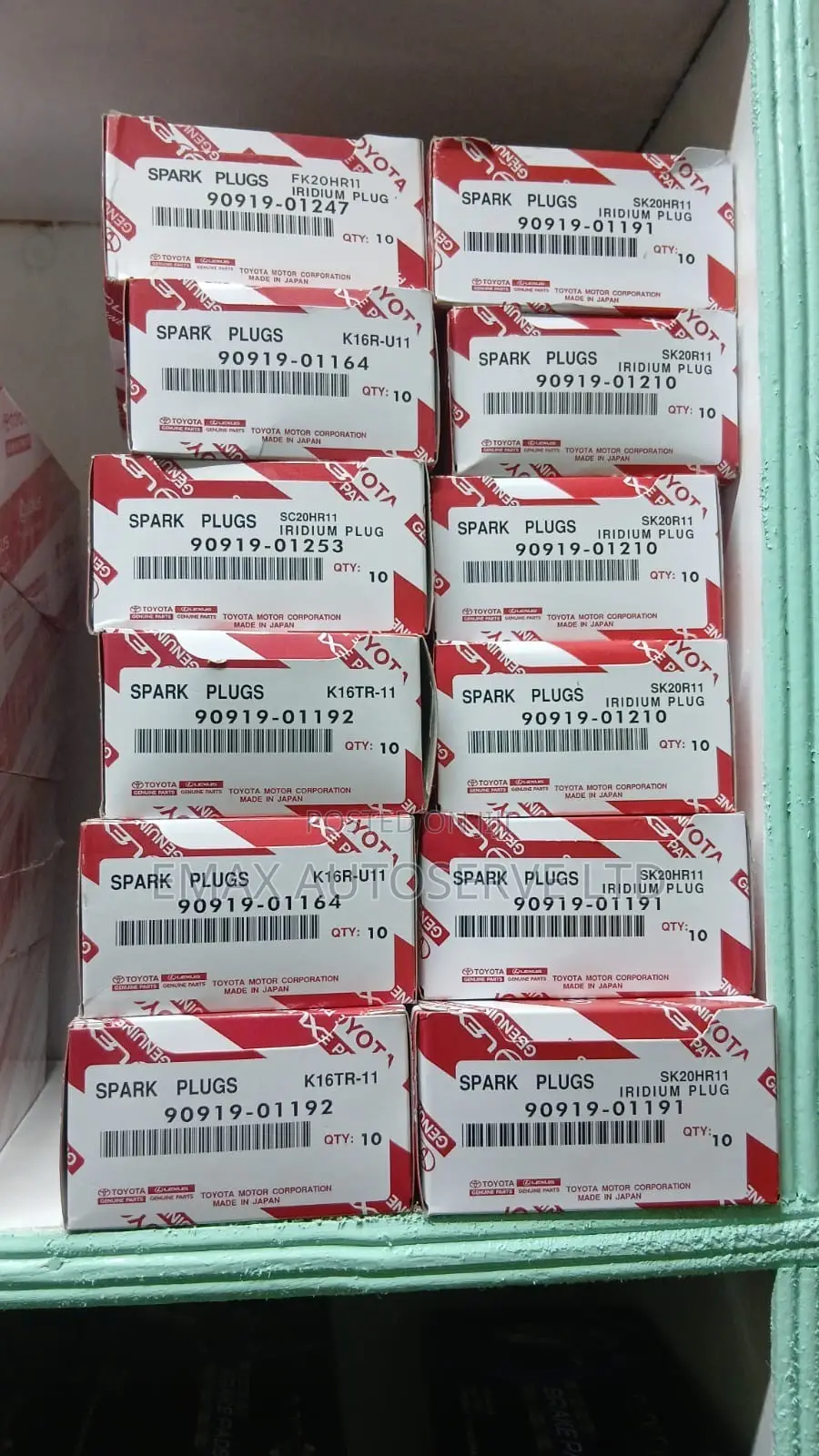  Spark Plugs Single Pin and Double Pin Available