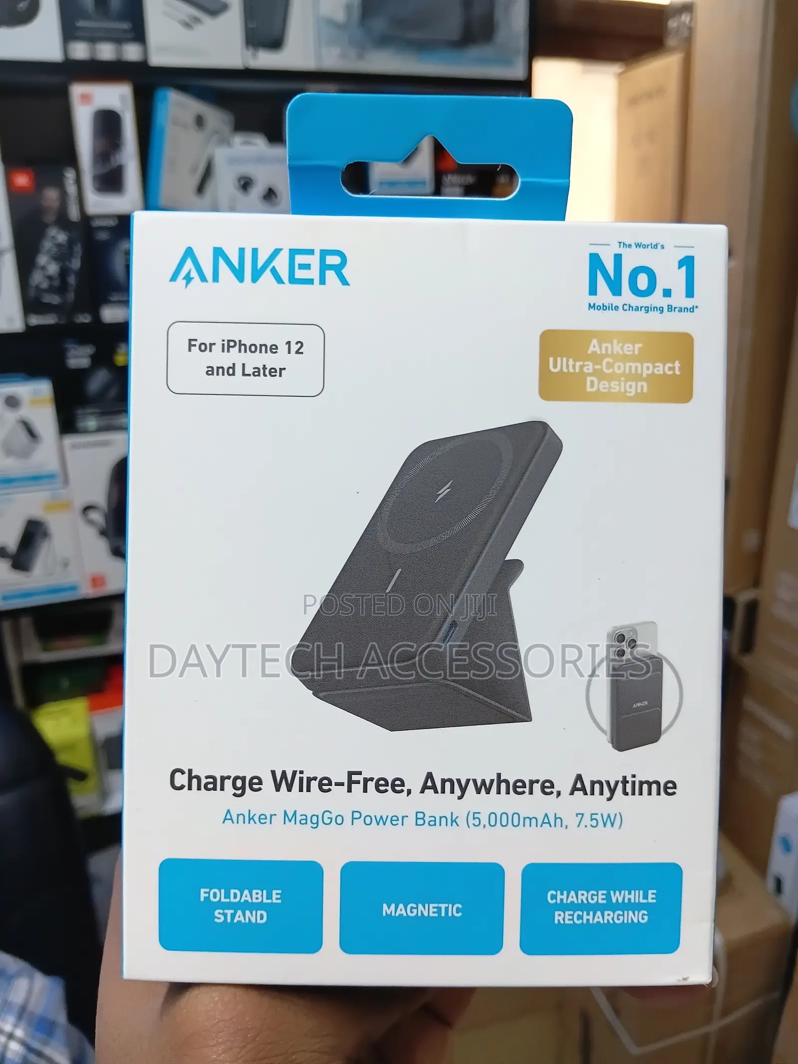 Anker 622 Magnetic Battery (MagGo) 5000mAh - Black
