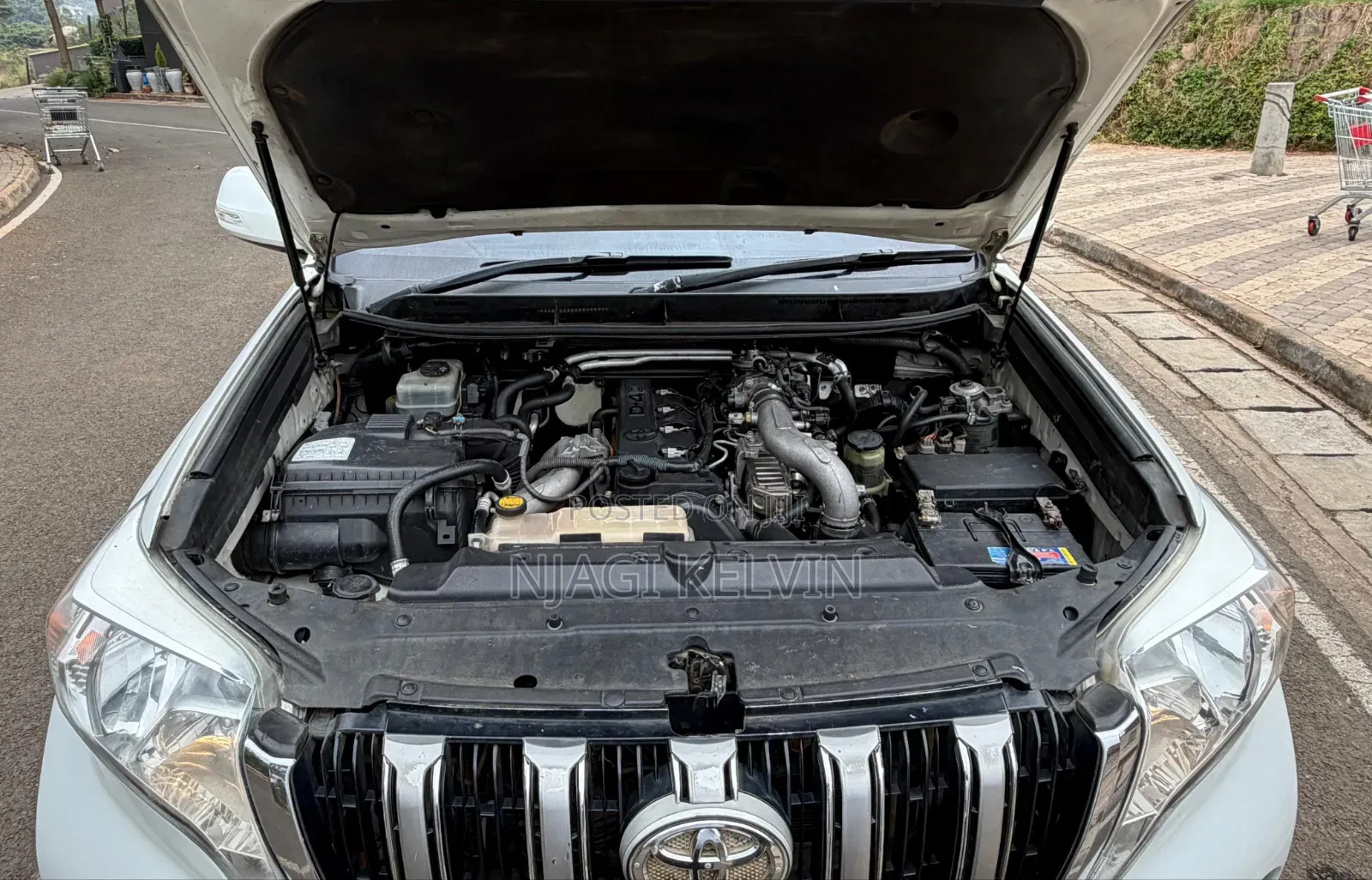 Toyota Land Cruiser Prado 3.0 TD 2010 White