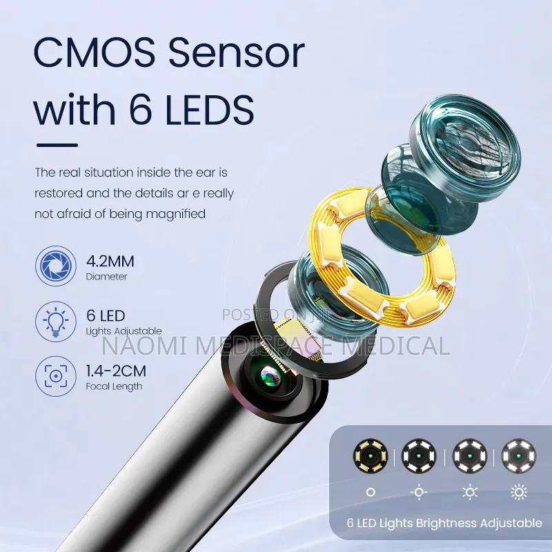 2600mAh Video Otoscope