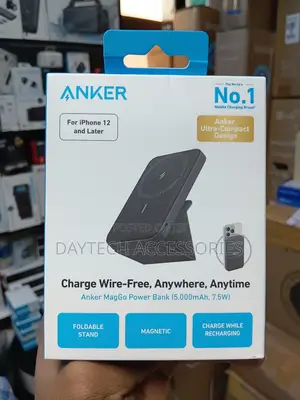 Anker 622 Magnetic Battery (MagGo) 5000mAh Foldable Magnetic Powerbank