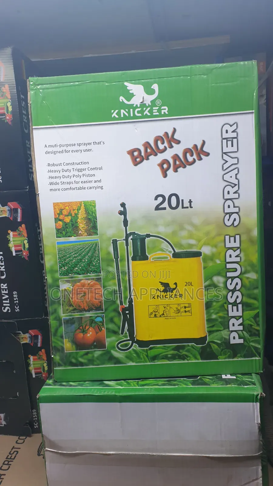 Professional 20L Backpack Sprayer - Comfort Fit Garden Equipment