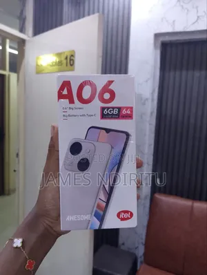 New Itel A06 64 GB Gray