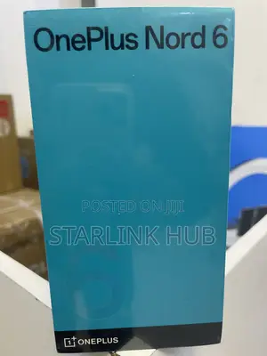 New OnePlus Nord 6 256 GB Black