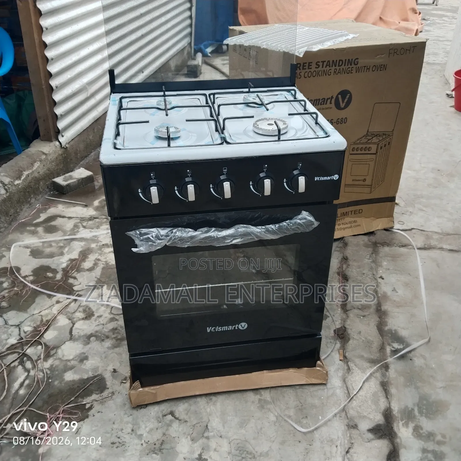 With 5knob Setting Original Cooker. 4burner Auto Ignition