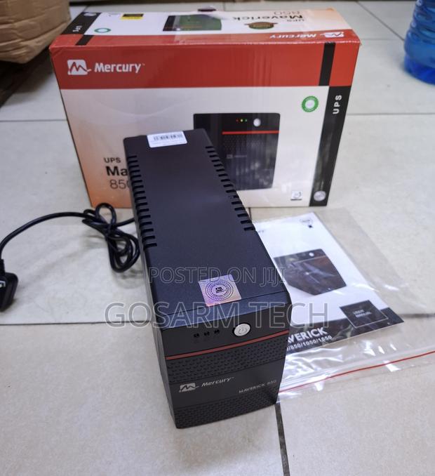 Brand New Mercury 850VA UPS for Computers and Office Equipment